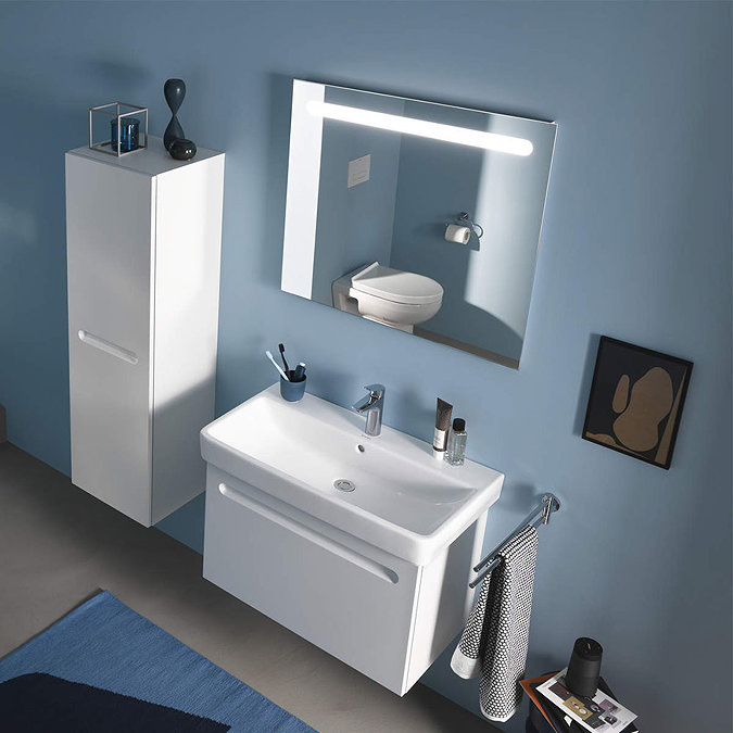Duravit No.1 800 x 700mm Illuminated LED Mirror - N17952000000000 Feature Large Image