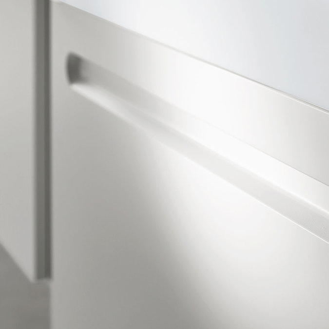 Duravit No.1 800mm White Matt 1-Drawer Wall Mounted Vanity Unit with Basin Standard Large Image