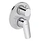 Duravit No.1 Chrome Single Lever Bath Mixer Concealed Set - N15210008010 Feature Large Image