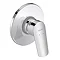 Duravit No.1 Chrome Single Lever Shower Mixer Concealed Set - N14210007010 Feature Large Image