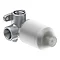 Duravit No.1 Chrome Single Lever Shower Mixer Concealed Set - N14210007010 Profile Large Image