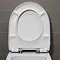 Duravit No.1 HygieneGlaze Compact Rimless Wall Hung Toilet + Soft-Close Seat  additional Large Image
