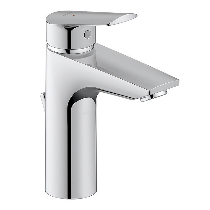 Duravit No.1 MinusFlow M-Size Single Lever Basin Mixer with Pop-up Waste - N11022001010 Large Image