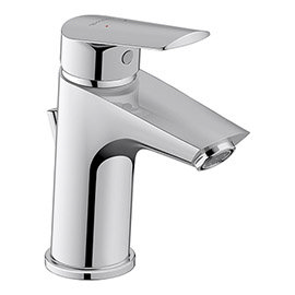 Duravit No.1 MinusFlow S-Size Single Lever Basin Mixer with Pop-up Waste - N11012001010 Medium Image