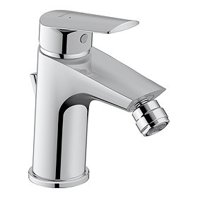 Duravit No.1 Single Lever Bidet Mixer with Pop-up Waste - N12400001010 Large Image