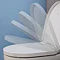 Duravit No.1 Soft Close Toilet Seat - 0021390000  Newest Large Image