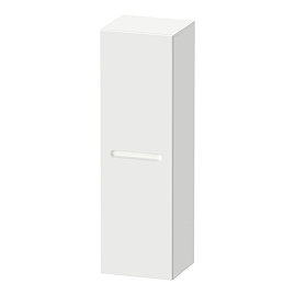 Duravit No.1 White Matt Semi-Tall Cabinet Large Image