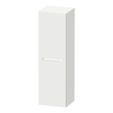 Duravit No.1 White Matt Semi-Tall Cabinet  Profile Large Image
