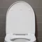 Duravit No.1 WonderGliss Rimless Wall Hung Toilet + Seat additional Large Image