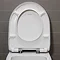 Duravit No.1 WonderGliss Rimless Wall Hung Toilet + Seat Newest Large Image