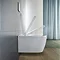 Duravit SensoWash Starck F Lite Compact Wall Hung Shower Toilet + Install Kit  In Bathroom Large Image