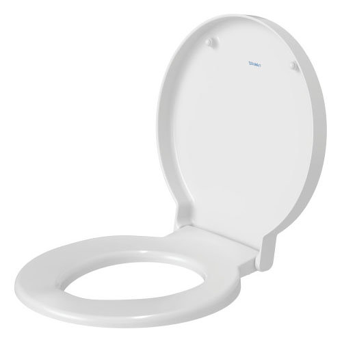 Duravit Starck 1 Soft Close Toilet Seat - 0065880099  Profile Large Image