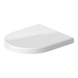 Duravit Starck 2 Soft Close Toilet Seat - 0069890000 Large Image
