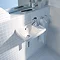 Duravit Starck 3 400mm 1TH Wall Hung Handrinse Basin  Profile Large Image