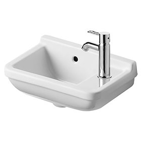 Duravit Starck 3 400mm 1TH Wall Hung Handrinse Basin Large Image