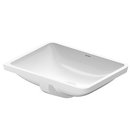 Duravit Starck 3 490mm Under Counter Basin - 0305490000 Large Image