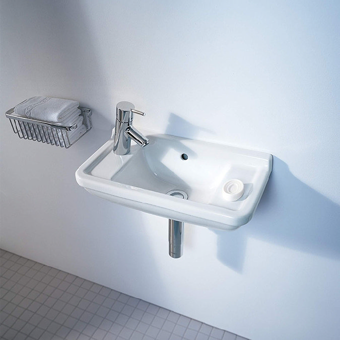 Duravit Starck 3 500mm 1TH Wall Hung Handrinse Basin  Profile Large Image