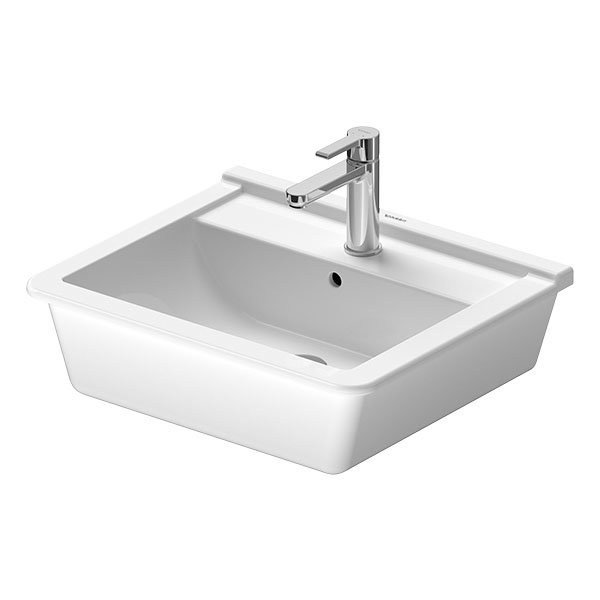 Duravit Starck 3 560mm 1TH Inset Basin - 0302560000 Large Image