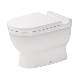 Duravit Starck 3 Back to Wall Toilet Pan + Seat