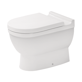 Duravit Starck 3 Back to Wall Toilet Pan + Seat