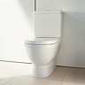 Duravit Starck 3 BTW Close Coupled Toilet + Seat  Feature Large Image