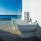 Duravit Starck 3 BTW Close Coupled Toilet + Seat  In Bathroom Large Image