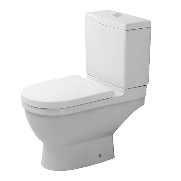 Duravit Starck 3 HygieneGlaze Close Coupled Toilet + Seat Large Image