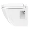 Duravit Starck 3 Compact Wall Hung Toilet Pan + Seat  Profile Large Image