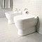 Duravit Starck 3 HygieneGlaze Back to Wall Toilet Pan + Seat  Profile Large Image
