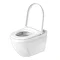 Duravit Starck 3 Rimless HygieneGlaze Durafix Wall Hung Toilet + Seat additional Large Image
