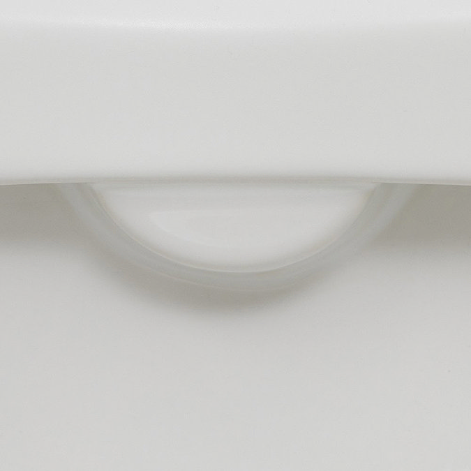 Duravit Starck 3 Rimless HygieneGlaze Durafix Wall Hung Toilet + Seat  Profile Large Image