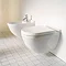 Duravit Starck 3 Wall Hung Toilet + Seat  Profile Large Image