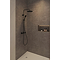 Duravit Thermostatic Shower System 1000 - Black Matt