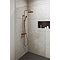 Duravit Thermostatic Shower System 1000 - Brushed Bronze