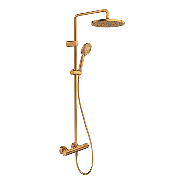 Duravit Thermostatic Shower System 1000 - Brushed Bronze