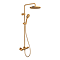 Duravit Thermostatic Shower System 1000 - Brushed Bronze