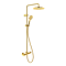 Duravit Thermostatic Shower System 1000 - Polished Gold