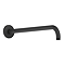 Duravit Universal 410mm Round Wall Mounted Shower Arm - Matt Black