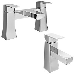 Dynamo Modern Tap Package (Bath + Basin Tap) Large Image