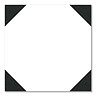 Ealing Octagon Black & White Floor Tiles 225 x 225mm