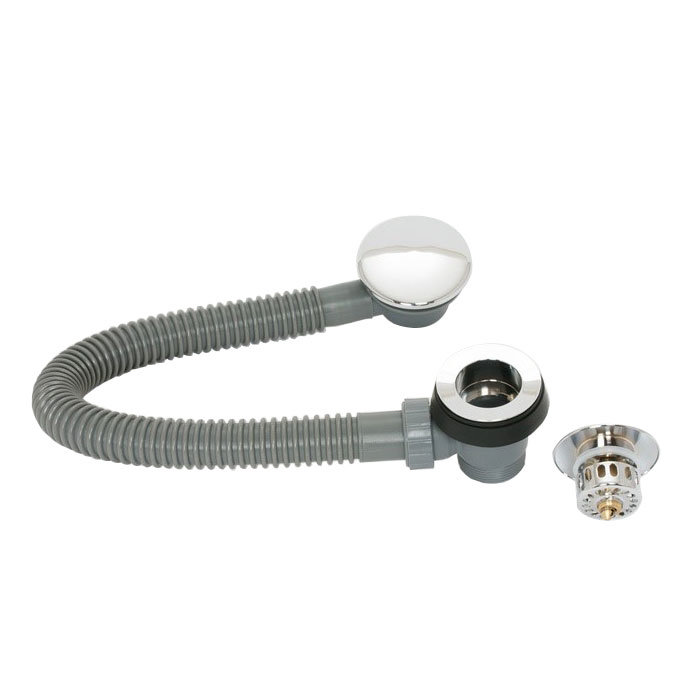 Click Clack Bath Waste with Overflow Victorian Plumbing