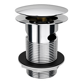 Easy Clean Slotted Basin Waste with Removable Click Clack - EBW04 Large Image