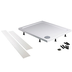 Easy Plumb Shower Tray Panel and Leg Set (1000 & 1700 Panel) - LEGC Large Image