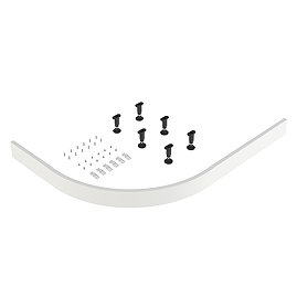 Easy Plumb Shower Tray Panel and Leg Set (1200 x 900 Curved Panel)