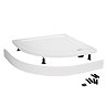 Easy Plumb Shower Tray Panel and Leg Set (1200 x 1000 Curved Panel)