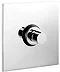 Ecco Concealed Thermostatic Sequential Shower Valve with Square Plate Large Image