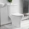 Eclipse Modern Short Projection Toilet + Soft Close Seat  Feature Large Image