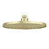 Arezzo EcoDelux Water Saving Round Shower Head Brushed Brass