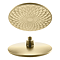 EcoDelux Arezzo Water Saving Round Shower Head Brushed Brass