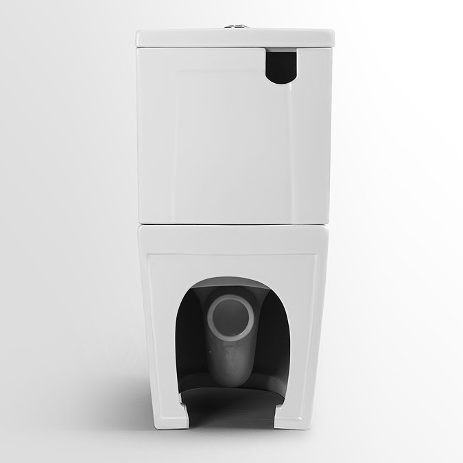  EcoDelux Arezzo Water Saving BTW Close Coupled Toilet + Soft Close Seat